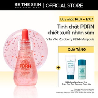Serum Dưỡng Sáng, Đàn hồi da Vita Vita Raspberry PDRN Be The Skin Ampoule 30ml