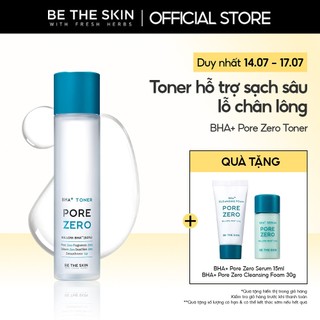 Toner Giúp Hỗ Trợ Làm Sạch Sâu Lỗ Chân Lông BHA+ Pore Zero Toner BETHESKIN 150ml