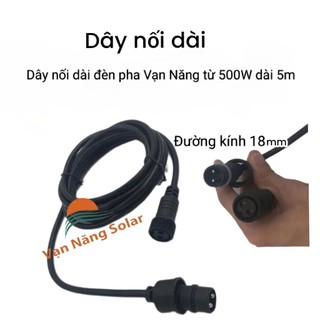 Đèn Pha Năng Lượng Mặt Trời 500w