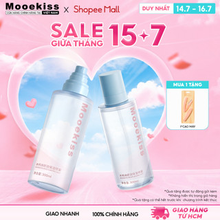 [Mới] Xịt Khoáng Mooekiss Kem Lót Makeup, Dưỡng Ẩm Làm Dịu Da, Giữ Lớp Trang Điểm Lâu Trôi