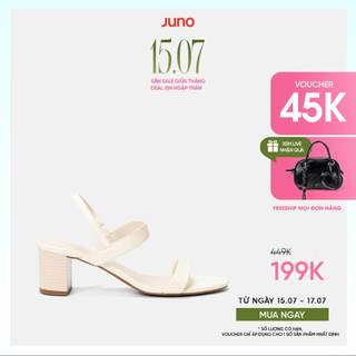 Giày Sandal Nữ 5cm Thời Trang JUNO Gót Vuông Basic SD05127