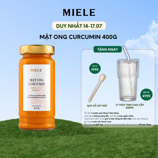 Mật Ong Nghệ Curcumin Miele, Hỗ Trợ Dạ Dày Đẹp Da, Đạt Chuẩn HACCP-Đơn 299k Tặng 1 QUE+ Đơn 499k Tặng 1 Ly Thủy Tinh