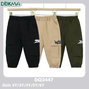 Quần Dài Kaki Túi Hộp Dokma Mềm Mại Bé Trai DQ2447 DQ3223