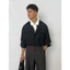 Áo Sơ Mi Nam Form Rộng Tay Dài Màu Đen Phối Túi Form Oversize Double Pocket Shirt MODMEN