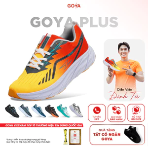 Giày thể thao chạy bộ nam nữ GOYA PLUS năm 2026 TK - Êm ái, thoáng khí, hạn chế trơn trượt