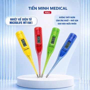 Nhiệt kế điện tử Microlife MT16K1 không dùng thủy ngân, công nghệ cảm ứng nhiệt nhỏ gọn
