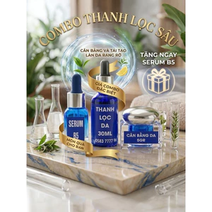 Tặng serum b5 - combo thanh lọc