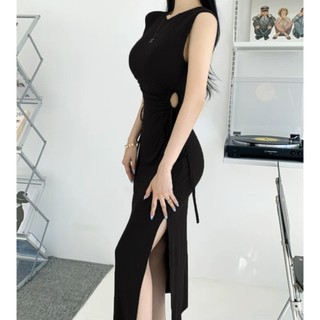 Đầm body Cati sát nách nhún 2 bên eo