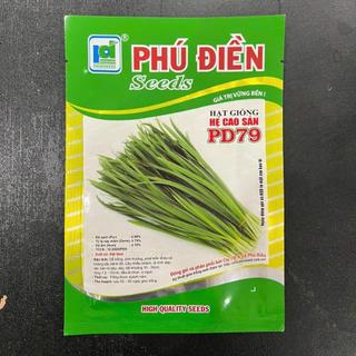 Hạt Giống Hẹ Lá Cao Sản (Gói 2g~600 hạt) Giàu Dinh Dưỡng, Dễ Trồng, Trồng Quanh Năm