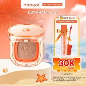 Phấn Nước Nookoi MSBB Cover Cushion – 12g - #C21 Beige – Da Lạnh