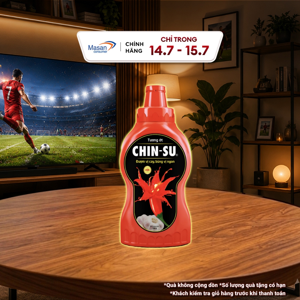 (Chọn Loại) Tương Ớt CHIN-SU (Bao bì có thể thay đổi theo đợt nhập hàng)