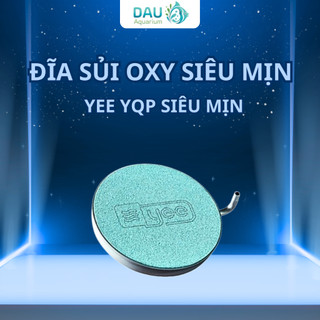 Đĩa sủi oxy siêu mịn Yee cao cấp, sủi oxi cho bể cá có sẵn van điều chỉnh lưu lượng