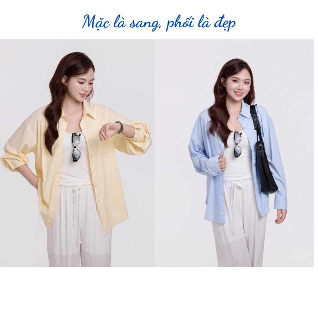 Áo Sơ Mi Chống Nắng Enade UPF200+,Công Nghệ Cool Wel-Mát Lạnh Tức Thì,Chống Nhăn Bền Bỉ | BigBuy360 - bigbuy360.vn