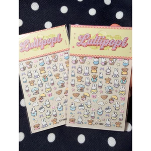 NEW Sticker Nhãn Dán Thỏ Miffy Dễ Thương Xinh Yêu Trang Trí Phụ Kiện - ST33