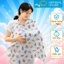 Khăn choàng che cho trẻ bé con bú ti khi ra ngoài đường che nắng MySun Cozy