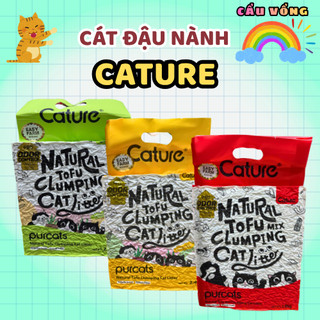 [Hỏa tốc] Cát đậu nành cho mèo CATURE các loại