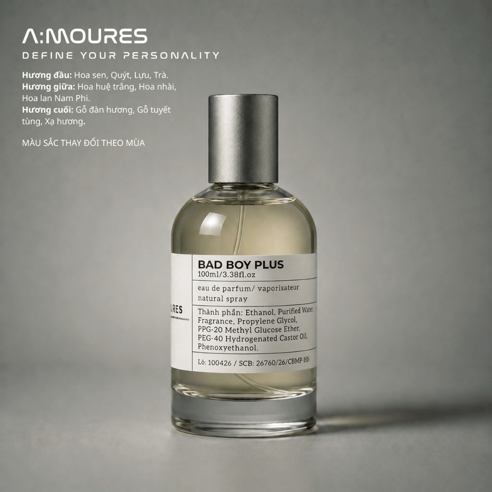 [BST Premium Nam] Nước Hoa Nam A:moures 30ml và 100ml Premium Hương Thơm Thanh Mát, Lịch Lãm. | BigBuy360 - bigbuy360.vn