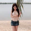 | nastra.ssm | Áo Hoa Lily Cổ Yếm Hở Lưng Khoét Ngực Nhún Eo Đi Biển