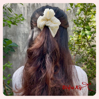 [Shop Mới Mở] Scrunchies May Thủ Công, Style Hàn Quốc Dễ Thương, Xinh Xắn - Tiệm Diệu Kỳ