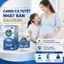 Canxi Cá Tuyết lọ 100 viên Cod Fish Calcium, viên uống vị dâu có thể nhai - Hàng chính hãng