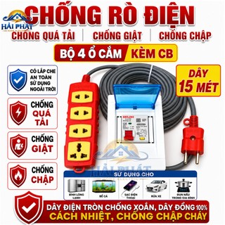 Bộ Chống Giật Và Ổ Điện Chịu Tải Chống Giật Chống Chập Và Chống Quá Tải