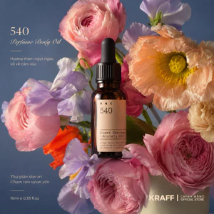 BODY OIl - NƯỚC HOA KHÔ BACCARAT540 - GỖ THƠM, HOA PHƯƠNG ĐÔNG & LONG DIÊN HƯƠNG