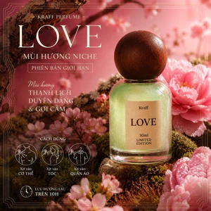NƯỚC HOA LOVE (Thuộc dòng NICHE phiên bản đặc biệt từ nhà máy tại Châu Âu) Mẫu l