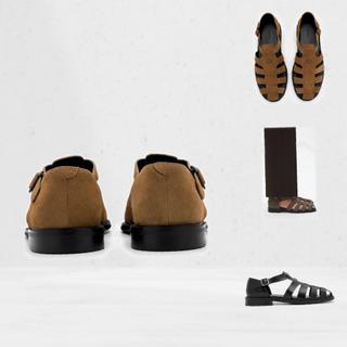 Dép PEDRO Brent Leather Caged Sandals - PM1-86380199 chính hãng đủ bill