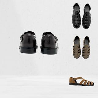 Dép PEDRO Brent Leather Caged Sandals - PM1-86380199 chính hãng đủ bill