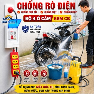 Bộ Chống Giật Và Ổ Điện Chịu Tải Chống Giật Chống Chập Và Chống Quá Tải