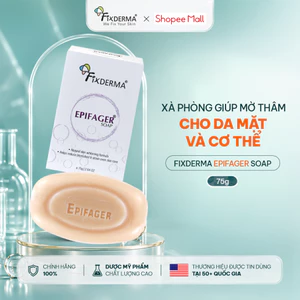 Xà Phòng Hỗ Trợ Sáng Da Fixderma Epifager Soap 75g Giúp Mờ Thâm Nám, Tàn Nhang - Hùng Lợi