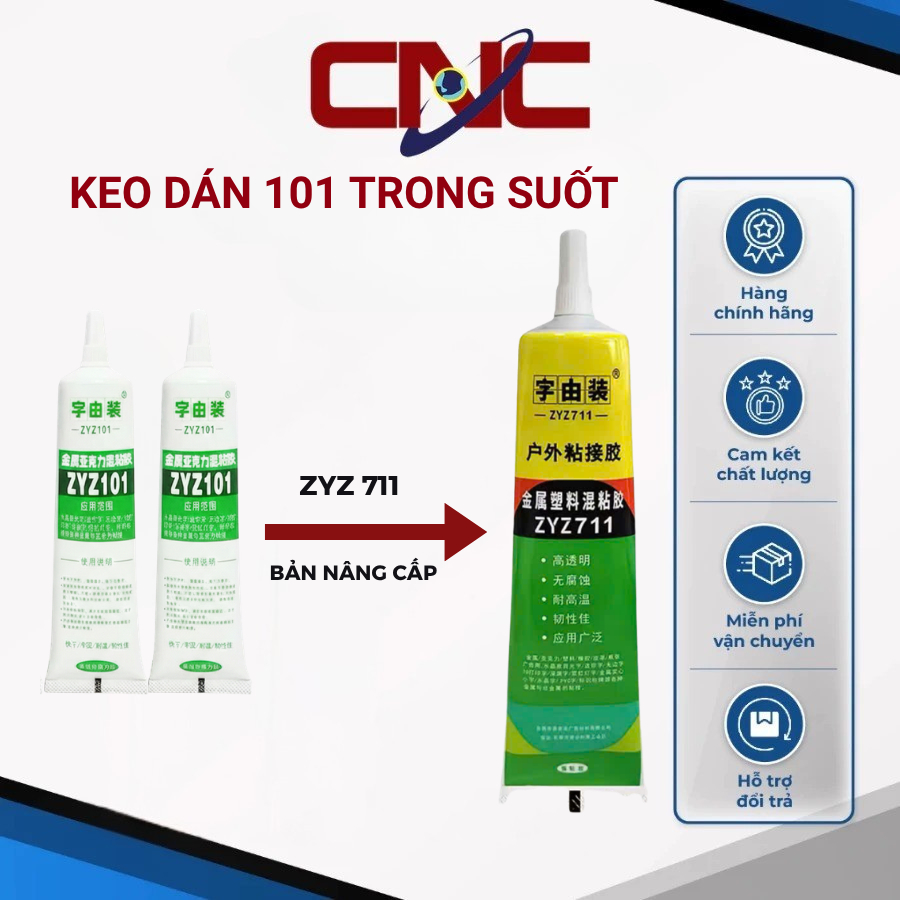 Keo dán ZYZ101 trong suốt bám dính tốt cho ngành quảng cáo nội thất, không nhả keo không ố vàng
