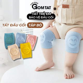 Tất bảo vệ đầu gối cho trẻ tập bò GOMTAT, vớ bảo vệ gối không trầy xước, chống trượt ngã - YIQ-H005