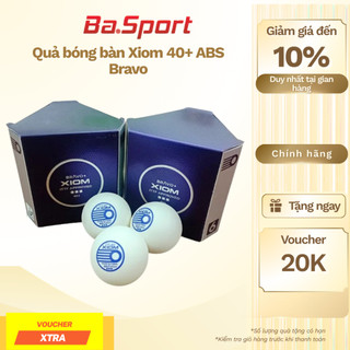 Hộp 6 quả bóng Thi đấu Xiom bravo bóng có viền ( MẪU MỚI)