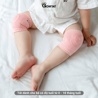 Tất bảo vệ đầu gối cho trẻ tập bò GOMTAT, vớ bảo vệ gối không trầy xước, chống trượt ngã - YIQ-H005
