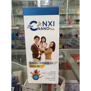 Viên uống Canxi Nano - Bổ sung calci, giảm nguy cơ loãng xương, còi xương (Hộp 30 viên)