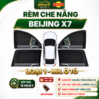 Rèm Che Nắng Xe BAIC Beijing X7 Loại 1 Mr.OTO. Bảo Hành 24 tháng. Cam Kết Chuẩn Khít Theo Xe