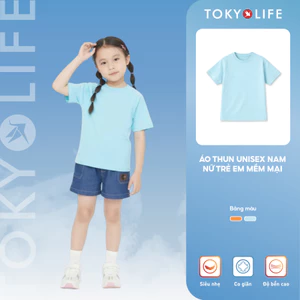 Áo thun unisex nam nữ trẻ em TOKYOLIFE mềm mại co giãn thấm hút tốt 40004314