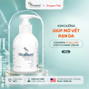 Kem Giúp Mờ Rạn Da Fixderma Strallium Stretch Mark Cream 150g Giúp Da Đều Màu - Hùng Lợi