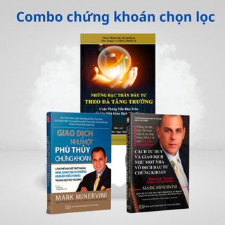 Sách Mark minervini - Cách Tư Duy Và Giao Dịch Như Nhà Vô Địch, Phù Thủy Chứng Khoán, Đầu Tư Theo Đà Tăng Trưởng