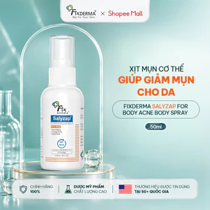 Xịt Giảm Mụn Cơ Thể Fixderma Salyzap For Body Acne Body Spray 50ml Hùng Lợi