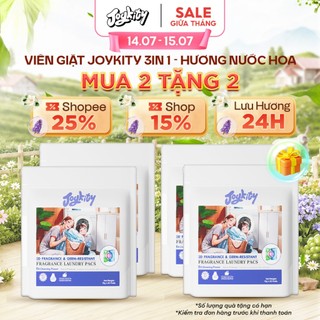 [Outlet S2][MUA 2 TẶNG 2] Viên Giặt Hương Nước Hoa Joykity Công Thức 3in1 An Toàn Cho Da Lưu Hương 24 Giờ