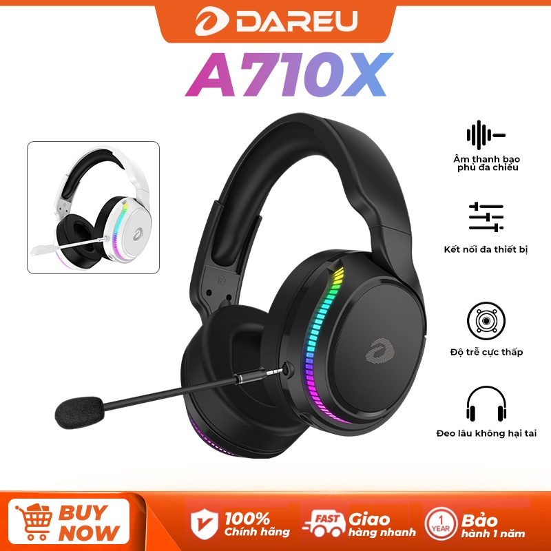 Tai nghe gaming DAREU A710X RGB giả lập 7.1 cắm cổng USB | BigBuy360 - bigbuy360.vn