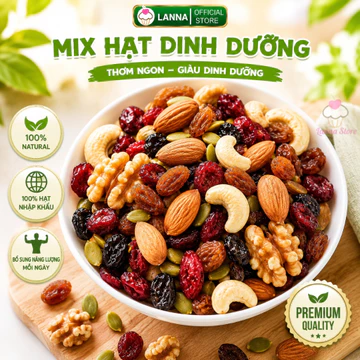 Hộp Mix 7 Loại Hạt Dinh Dưỡng Alnaturo Úc 150G Hạt Mix Healthy Ăn Vặt Eat Clean Chính Hãng