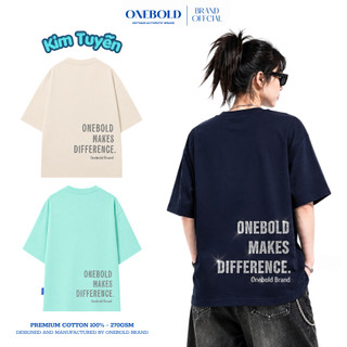 Áo Thun Oversize " KIM TUYẾN" Brand ONEBOLD Cotton 270gsm, Áo Phông Form Rộng Nam Nữ Basic - OB018