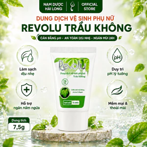 Dung dịch vệ sinh phụ nữ Revolu chiết xuất từ trầu không làm sạch, khử mùi 7,5g