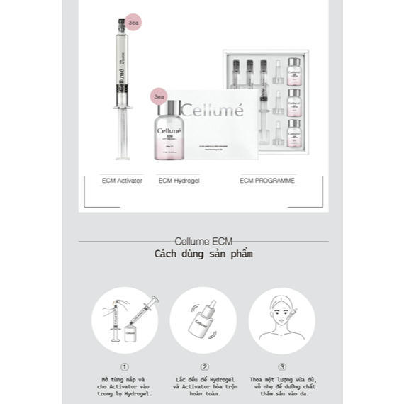 Cellume ECM Ampoule Program 3-Week Program (1 Box) | Shopee Việt Nam