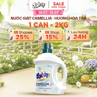 Nước Giặt Xả Joykity Hương Hoa Trà Cao Cấp Lưu Hương 48h – Giặt Siêu Sạch, Thơm Như Nước Hoa
