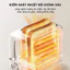 Máy nướng bánh mì Bear 2 ngăn, 6 cấp độ làm nóng, đa năng, tiện lợi, tiết kiệm thời gian cho bữa sáng dinh dưỡng
