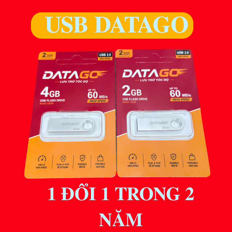 Usb DATAGO ĐỔI MỚI 2 NĂM 128g 64gb 32gb 16gb 8gb 4gb 2gb nhỏ gọn Dtse9 Dt101 Cz33 U202